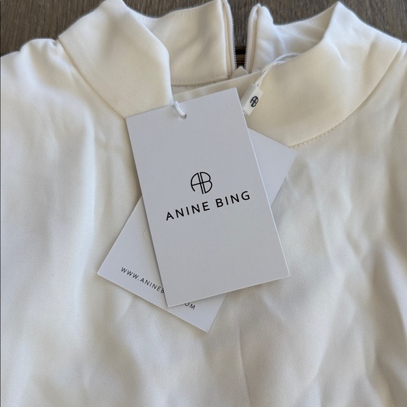 NEW NWT Anine Bing Paulina Top in Ivory size S - Picture 5 of 6